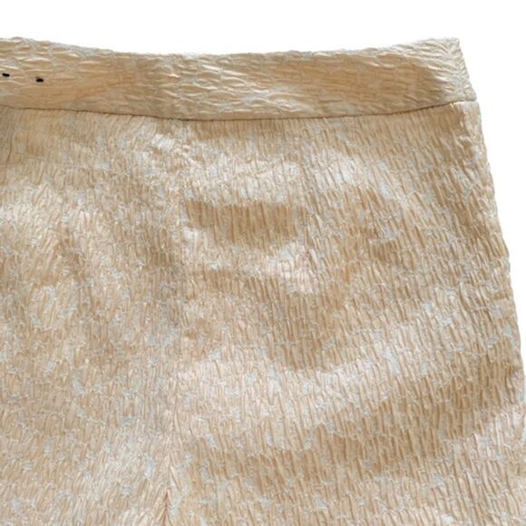 Express Shorts Peachy Pink Textured Dressy Pockets Side Zip Shorts Size 12R - Picture 9 of 12